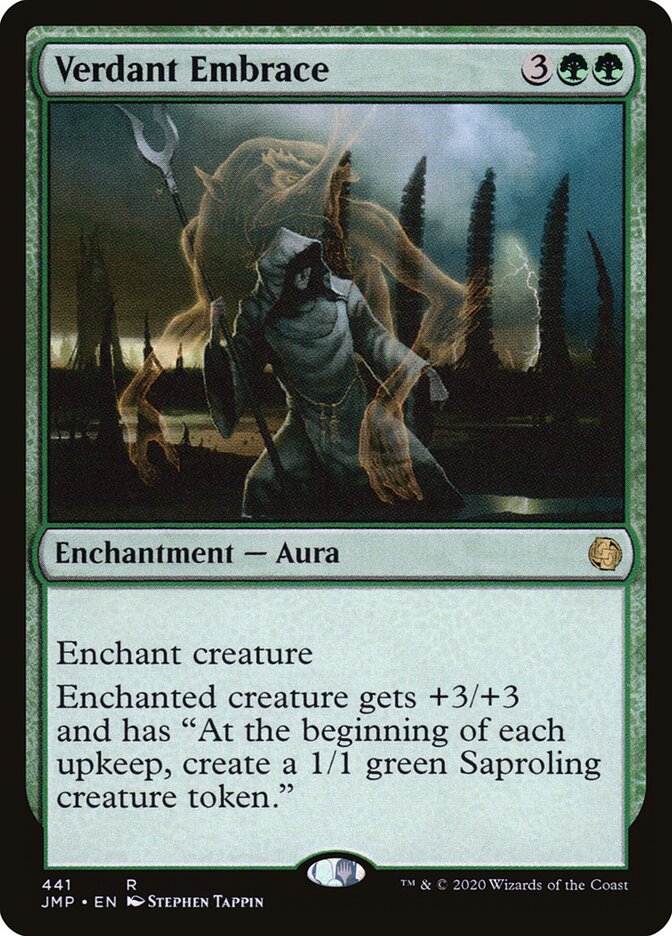 Magic-kaart Verdant Embrace JMP-441 uit Jumpstart (Rare) Main image