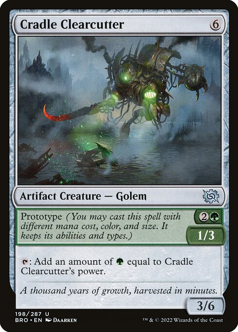 Cradle Clearcutter – The Brothers' War (BRO-198) Magic: The Gathering card | LC-REM-20260804-15151120613708-50cc9b90-792e-4cf7-ab8c-cb616d94092a Hauptbild