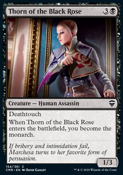 Thorn of the Black Rose - Commander Legends (Common) [CMR-154] Hoofdafbeelding