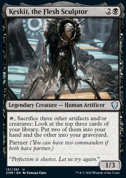 Keskit, the Flesh Sculptor - Commander Legends (Uncommon) [CMR-131] Immagine principale del prodotto
