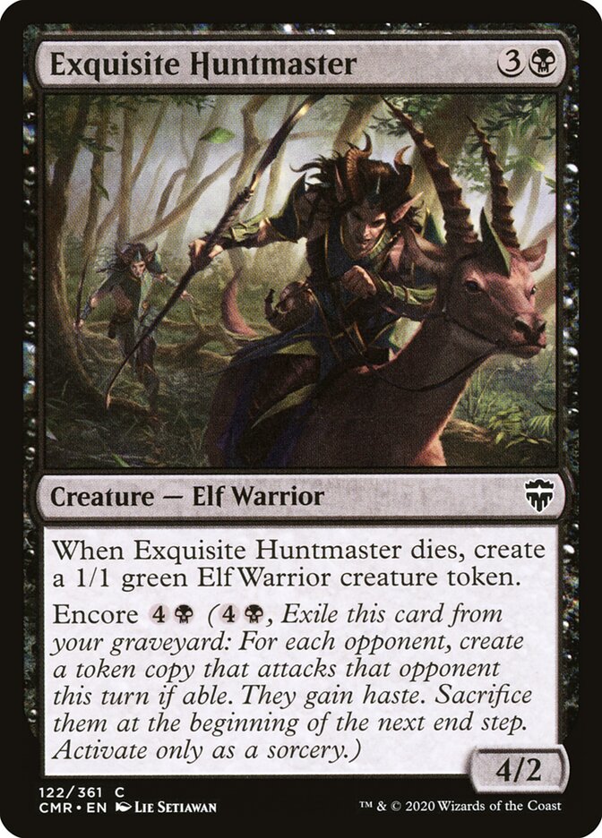 Exquisite Huntmaster - Commander Legends (Common) [CMR-122] Main image