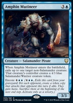 Amphin Mutineer - Commander Legends (Rare) [CMR-55] Imagen principal del producto