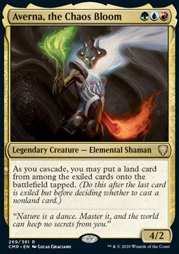Averna, the Chaos Bloom - Commander Legends (Rare) [CMR-269] Hover Image