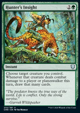 Hunter's Insight - Commander Legends (Uncommon) [CMR-232] Immagine principale del prodotto