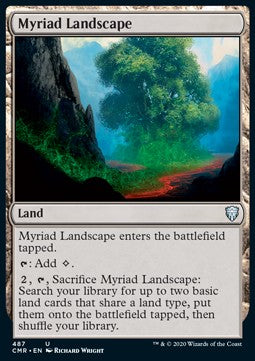 Myriad Landscape (V.1) - Commander Legends: Extras (Uncommon) [XCMR-487] Imagen principal del producto
