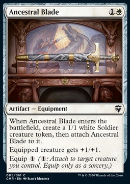 Ancestral Blade - Commander Legends (Common) [CMR-5] Imagen principal del producto