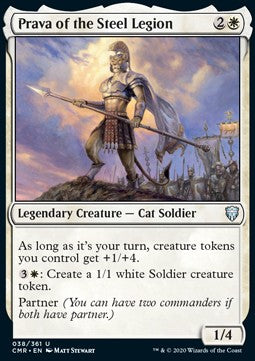 Prava of the Steel Legion - Commander Legends (Uncommon) [CMR-38] Imagen principal del producto