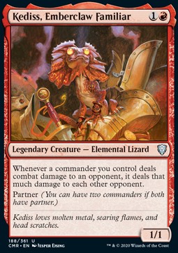 Kediss, Emberclaw Familiar - Commander Legends (Uncommon) [CMR-188] Hauptbild