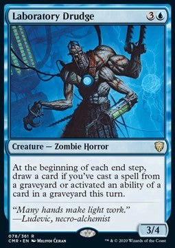 Laboratory Drudge - Commander Legends (Rare) [CMR-78] Immagine principale del prodotto