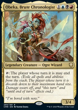 Obeka, Brute Chronologist - Commander Legends (Rare) [CMR-289] Imagen principal del producto
