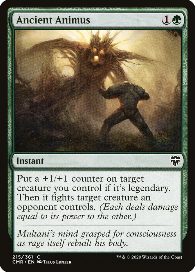 Ancient Animus - Commander Legends (Common) [CMR-215] Main image