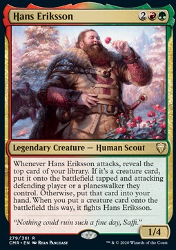 Hans Eriksson - Commander Legends (Rare) [CMR-279] Hover Image