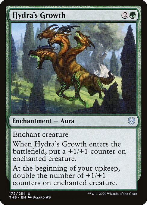 Hydra's Growth – Theros Beyond Death (THB-172) Magic: The Gathering card