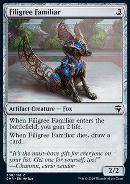 Filigree Familiar - Commander Legends (Common) [CMR-308] Hoofdafbeelding