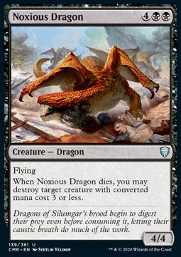 Noxious Dragon - Commander Legends (Uncommon) [CMR-139] Hoofdafbeelding