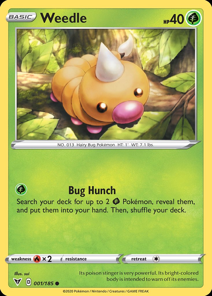 Weedle - Vivid Voltage (Common) [VIV-1] Immagine principale del prodotto