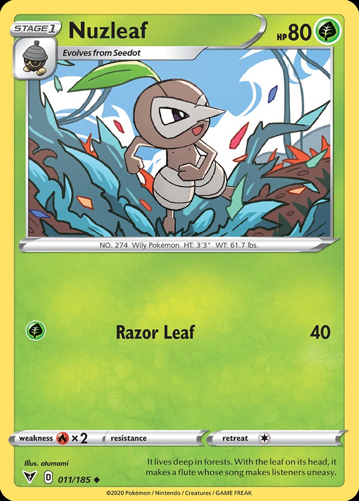 Nuzleaf - Vivid Voltage (Uncommon) [VIV-11] Image principale du produit