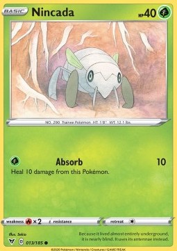 Nincada - Vivid Voltage (Common) [VIV-13] Hover Image