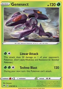 Genesect - Vivid Voltage (Holo Rare) [VIV-16] Hoofdafbeelding