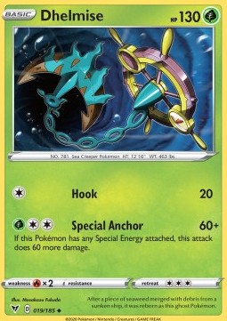 Dhelmise - Vivid Voltage (Uncommon) [VIV-19] Hover Image