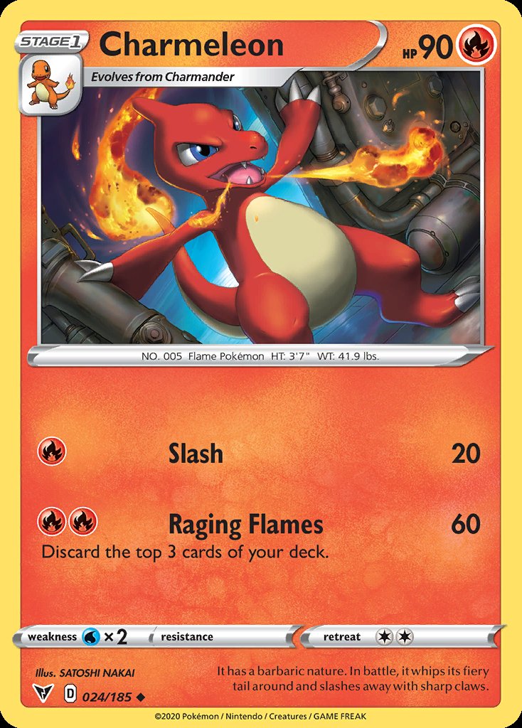 Charmeleon - Vivid Voltage (Uncommon) [VIV-24] Hoofdafbeelding
