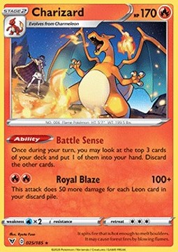 Charizard - Vivid Voltage (Rare) [VIV-25] Hoofdafbeelding