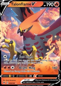 Talonflame V - Vivid Voltage (Ultra Rare) [VIV-29] Hover Image
