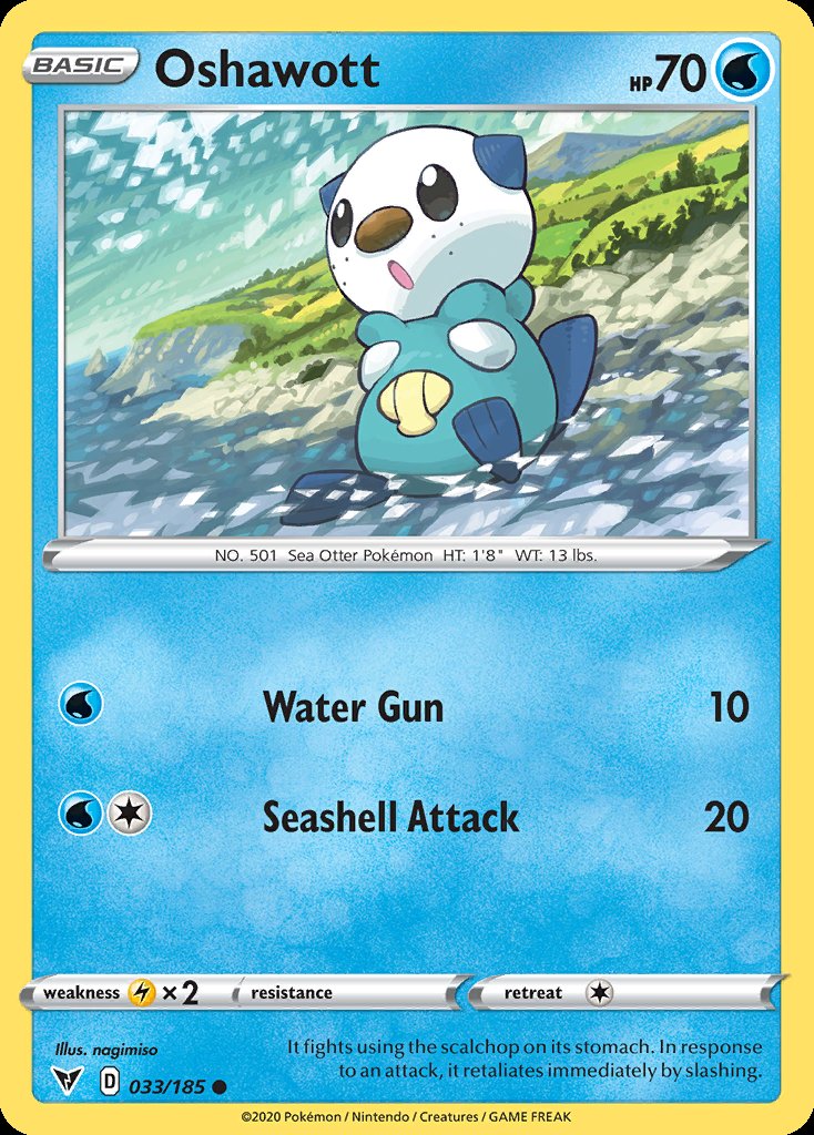 Oshawott - Vivid Voltage (Common) [VIV-33] Image principale du produit