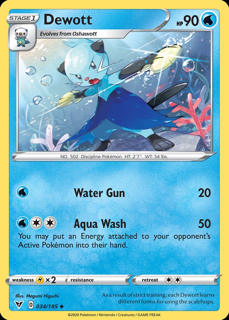 Dewott - Vivid Voltage (Uncommon) [VIV-34] Main image