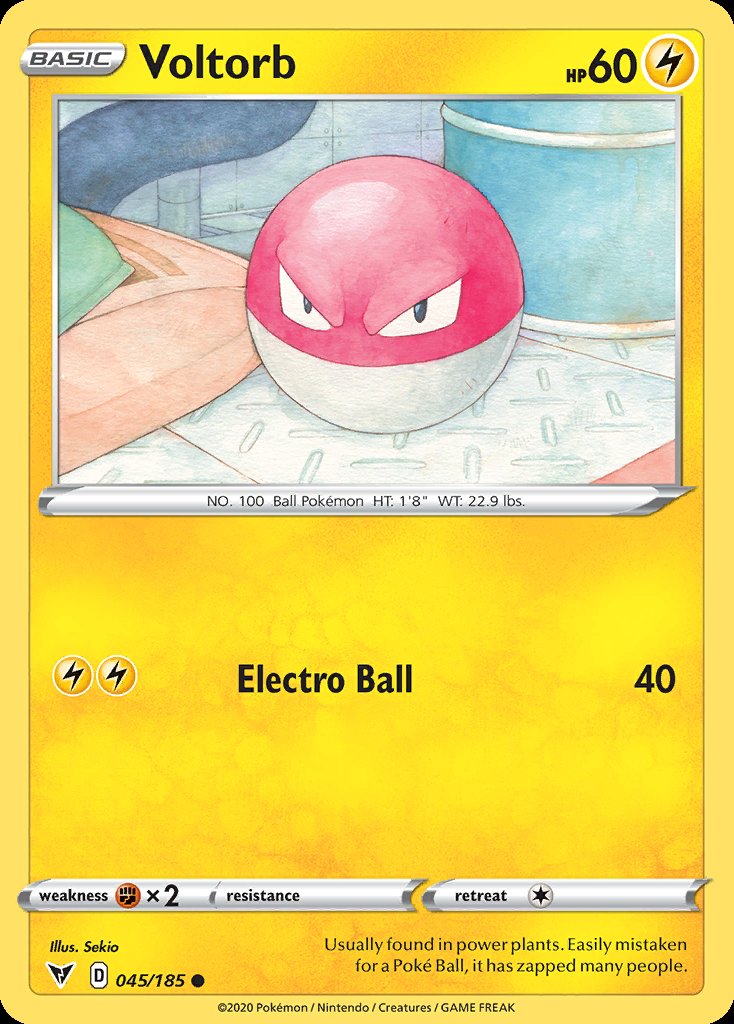 Voltorb - Vivid Voltage (Common) [VIV-45] Immagine principale del prodotto