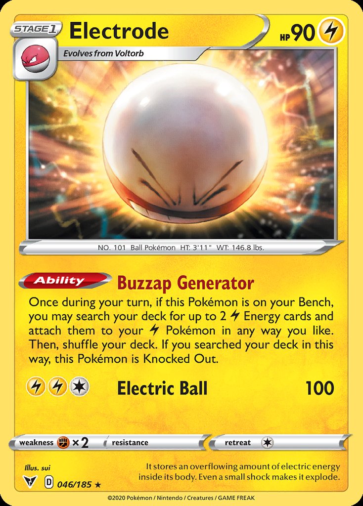 Electrode - Vivid Voltage (Holo Rare) [VIV-46] Hauptbild