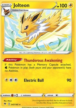 Jolteon - Vivid Voltage (Rare) [VIV-47]