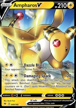 Ampharos V - Vivid Voltage (Ultra Rare) [VIV-49] Hover Image