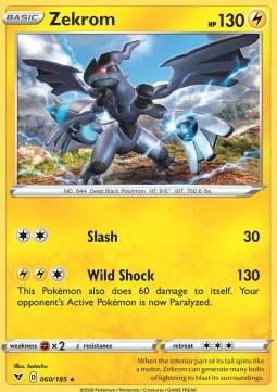 Zekrom - Vivid Voltage (Holo Rare) [VIV-60] Imagen principal del producto