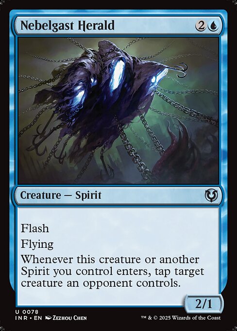 Nebelgast Herald – Innistrad Remastered (INR-78) Magic: The Gathering card Main image