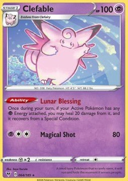 Clefable - Vivid Voltage (Rare) [VIV-64] Imagen principal del producto