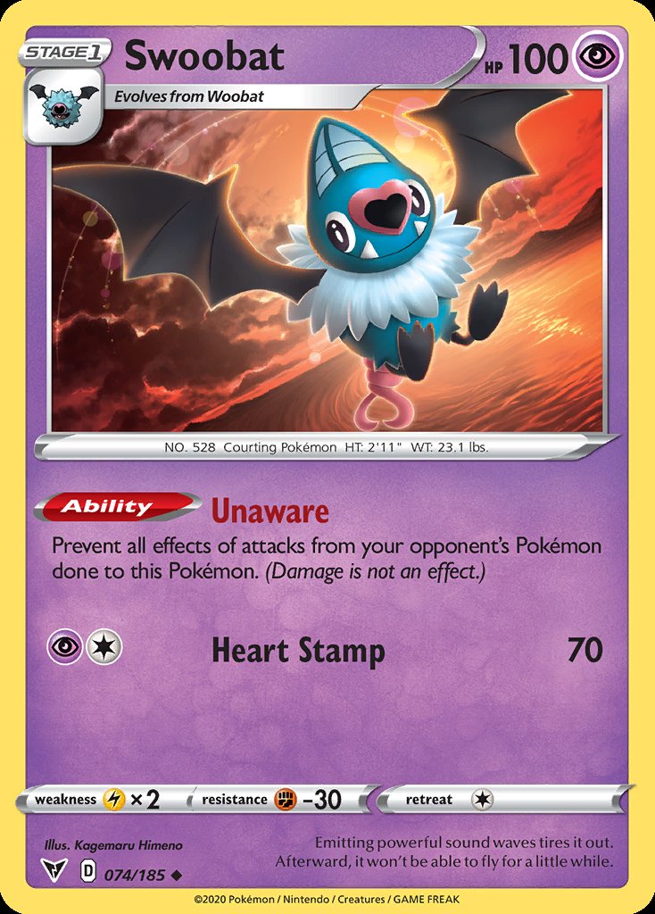 Swoobat - Vivid Voltage (Uncommon) [VIV-74] Immagine principale del prodotto