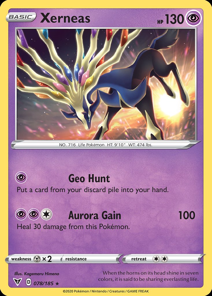 Xerneas - Vivid Voltage (Holo Rare) [VIV-78] Immagine principale del prodotto