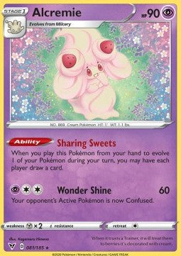 Alcremie - Vivid Voltage (Rare) [VIV-81] Main image