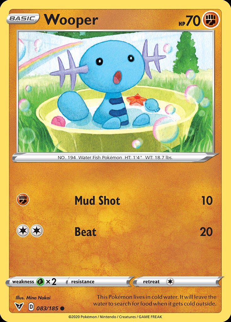 Wooper - Vivid Voltage (Common) [VIV-83] Hoofdafbeelding