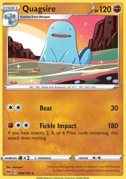 Quagsire - Vivid Voltage (Rare) [VIV-84] Immagine principale del prodotto