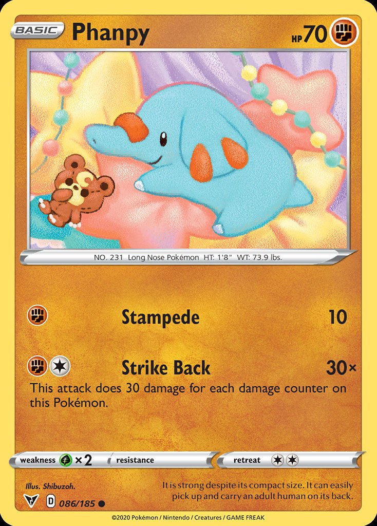 Phanpy - Vivid Voltage (Common) [VIV-86] Image principale du produit