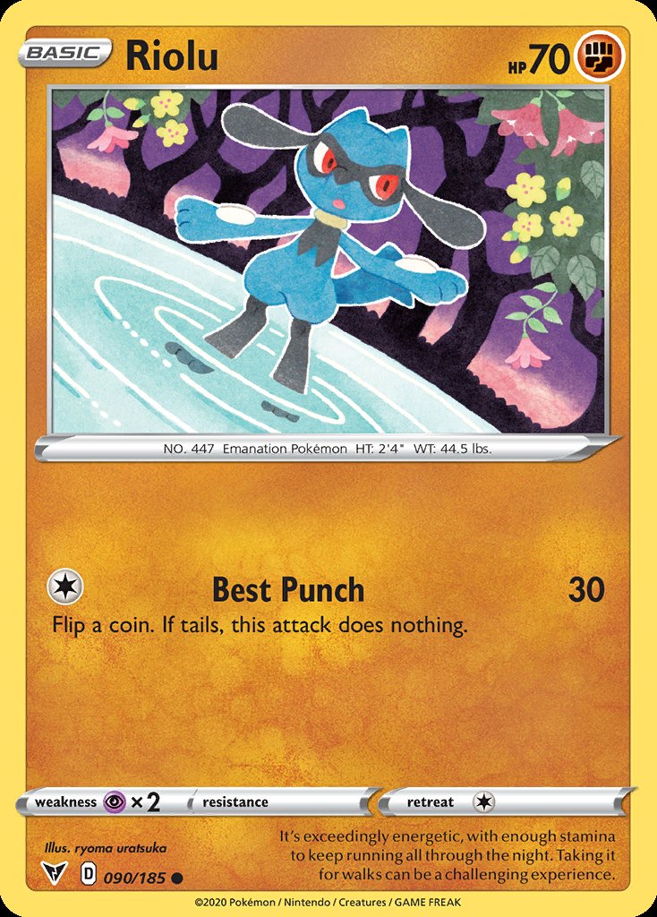 Riolu - Vivid Voltage (Common) [VIV-90] Immagine principale del prodotto