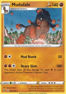 Mudsdale - Vivid Voltage (Rare) [VIV-97] Imagen principal del producto