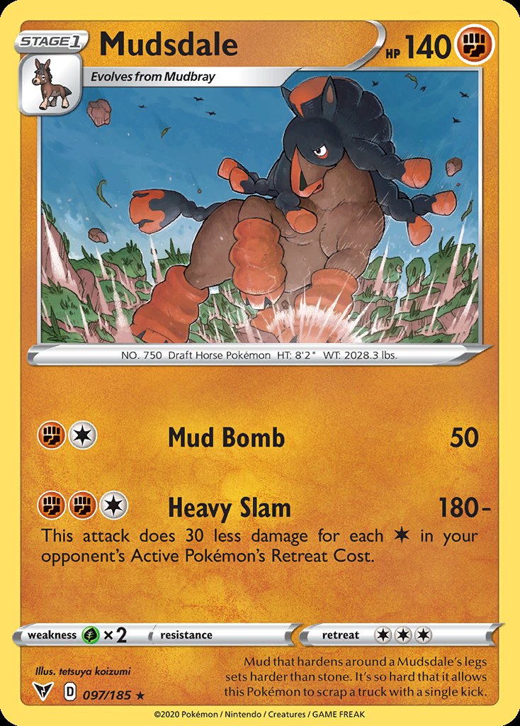 Mudsdale - Vivid Voltage (Rare) [VIV-97] Imagen principal del producto