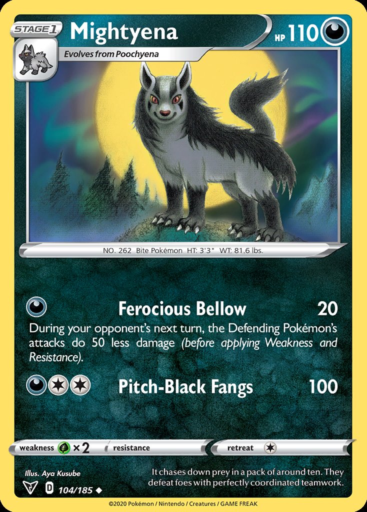 Mightyena - Vivid Voltage (Uncommon) [VIV-104] Immagine principale del prodotto