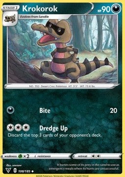 Krokorok - Vivid Voltage (Uncommon) [VIV-108] Imagen principal del producto