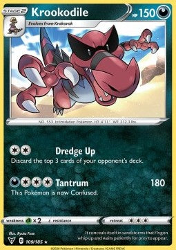 Krookodile - Vivid Voltage (Rare) [VIV-109] Hover Image