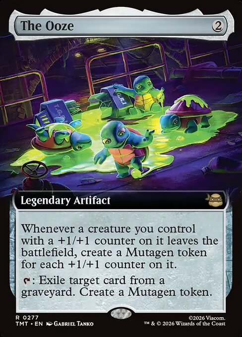 The Ooze – Teenage Mutant Ninja Turtles (TMT-277) Magic: The Gathering card | LC-REM-20260804-15632296640844-511f6a96-520d-4e6d-aba8-c553c5c9c0a0 Hoofdafbeelding