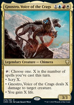 Gnostro, Voice of the Crags - Commander Legends (Rare) [CMR-276] Imagen principal del producto